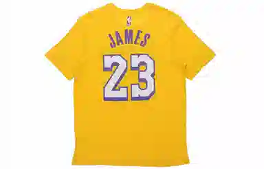 Nike NBA Lakers LeBron 23 Tee Yellow