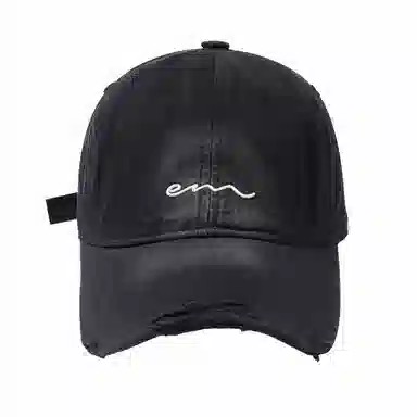 【好搭配】 南极人 个性渐变美式做旧磨边棒球帽子加深宽檐百搭显脸小显白春夏季遮阳防晒 软顶 鸭舌帽 男女同款情侣款