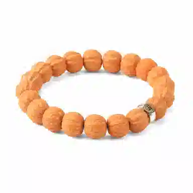 檀纳 【收藏级文玩】招财京八棱精雕手感 财源滚滚转运文玩原籽雕刻 猴头核桃 手串 男女同款情侣款