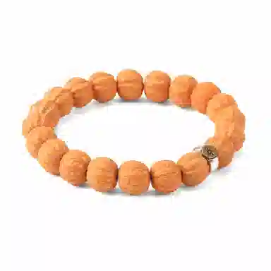 檀纳 【收藏级文玩】招财京八棱精雕手感 财源滚滚转运文玩原籽雕刻 猴头核桃 手串 男女同款情侣款