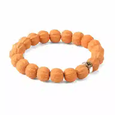 檀纳 【收藏级文玩】招财京八棱精雕手感 财源滚滚转运文玩原籽雕刻 猴头核桃 手串 男女同款情侣款