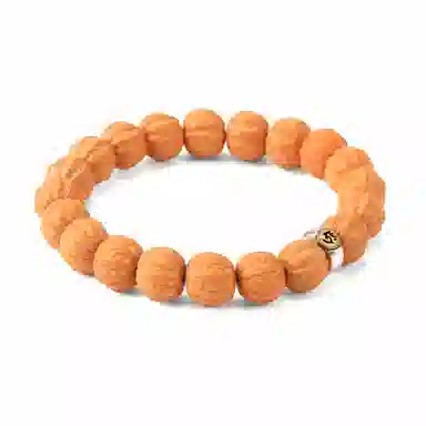 檀纳 【收藏级文玩】招财京八棱精雕手感 财源滚滚转运文玩原籽雕刻 猴头核桃 手串 男女同款情侣款