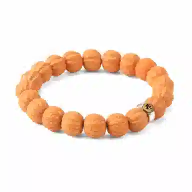 檀纳 【收藏级文玩】招财京八棱精雕手感 财源滚滚转运文玩原籽雕刻 猴头核桃 手串 男女同款情侣款