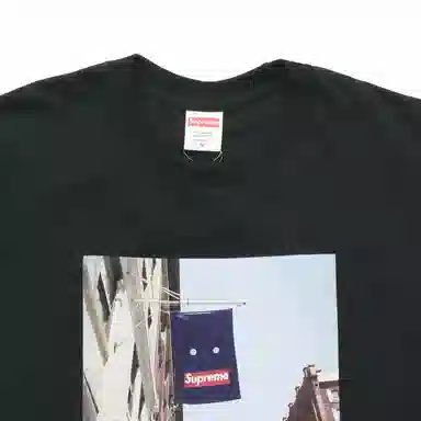 Supreme Banner Tee Black