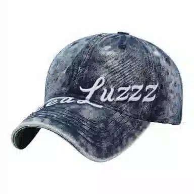 优莲茵 大帽檐显脸小 水洗做旧字母刺绣弯沿 百搭复古款遮阳防晒帽 棉 鸭舌帽 男女同款情侣款