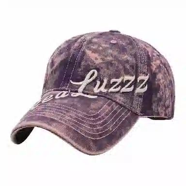 优莲茵 大帽檐显脸小 水洗做旧字母刺绣弯沿 百搭复古款遮阳防晒帽 棉 鸭舌帽 男女同款情侣款