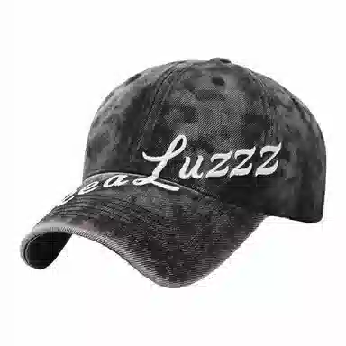 优莲茵 大帽檐显脸小 水洗做旧字母刺绣弯沿 百搭复古款遮阳防晒帽 棉 鸭舌帽 男女同款情侣款