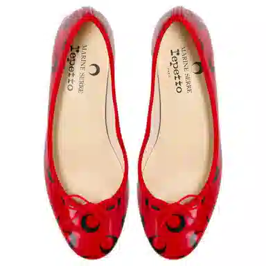 Repetto x marine serre Camille Moon 3cm