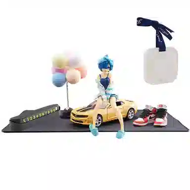 驰誉模型 科迈罗 中控 车内装饰品 汽车 车载香片 成品模型