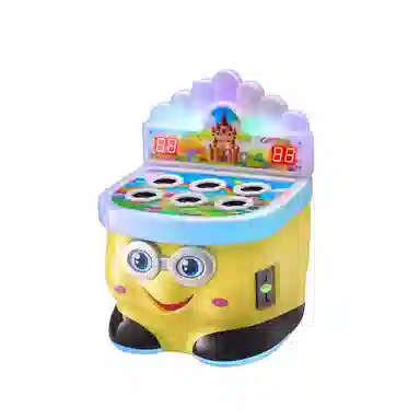 咕轹 精灵宝贝打地鼠机游戏机投币打老鼠机 玩具