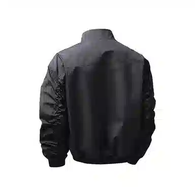 布客行 美式高街老钱风复古百搭飞行员教练立领短款宽松保暖防风防水潮流外套夹克 男女同款