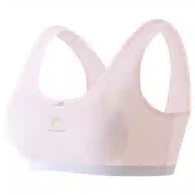 俏佳人 固定立体杯吸汗打底透气网眼舒适背心初高中发育期轻薄少女文胸 女款