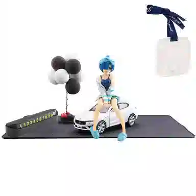 驰誉模型 玛莎拉蒂 莱万特 数字号码牌 中控 车内装饰品 车载香片 成品模型