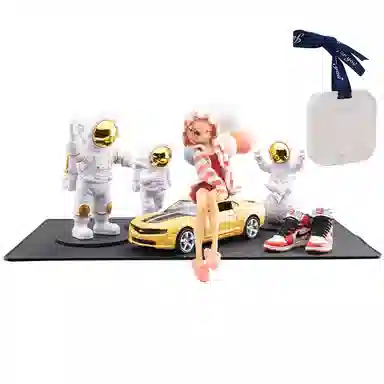 驰誉模型 科迈罗 中控 车内装饰品 汽车 车载香片 成品模型