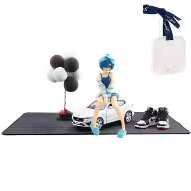 驰誉模型 玛莎拉蒂 莱万特 数字号码牌 中控 车内装饰品 车载香片 成品模型