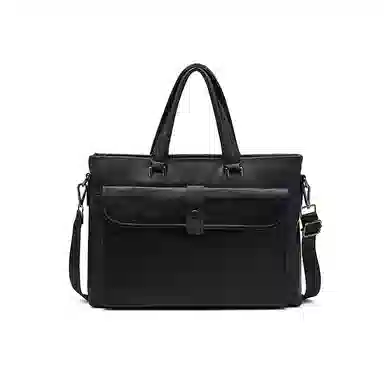 老人头 百搭通勤休闲商务 合成革 斜挎单肩手提包 男款 多色