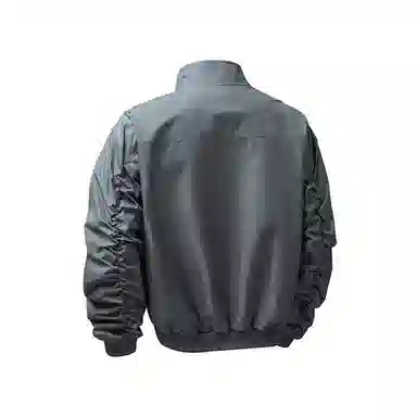 布客行 美式高街老钱风复古百搭飞行员教练立领短款宽松保暖防风防水潮流外套夹克 男女同款