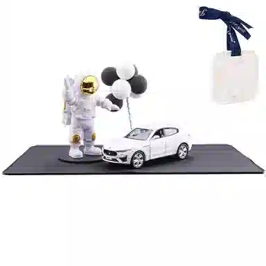 驰誉模型 玛莎拉蒂 莱万特 数字号码牌 中控 车内装饰品 车载香片 成品模型