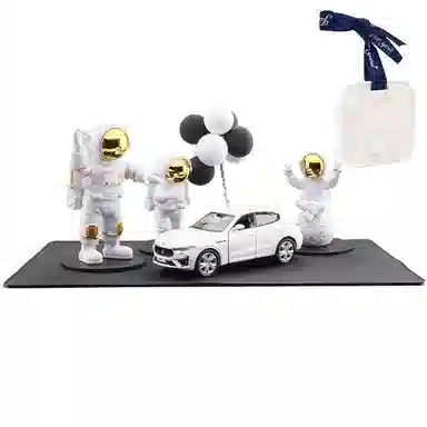 驰誉模型 玛莎拉蒂 莱万特 数字号码牌 中控 车内装饰品 车载香片 成品模型