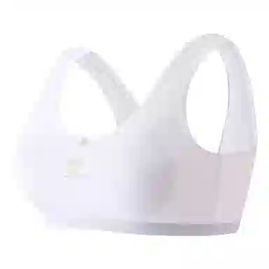 俏佳人 固定立体杯吸汗打底透气网眼舒适背心初高中发育期轻薄少女文胸 女款