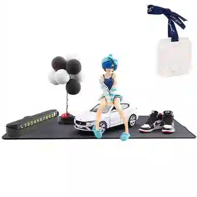 驰誉模型 玛莎拉蒂 莱万特 数字号码牌 中控 车内装饰品 车载香片 成品模型