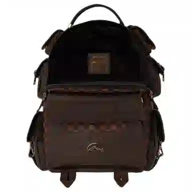 Sprayground Checkered Zipper Backpack