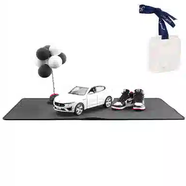 驰誉模型 玛莎拉蒂 莱万特 数字号码牌 中控 车内装饰品 车载香片 成品模型