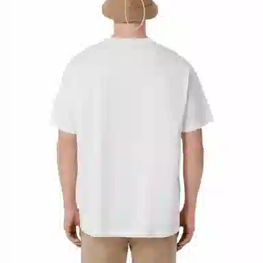 Burberry Logo Print T-Shirt White
