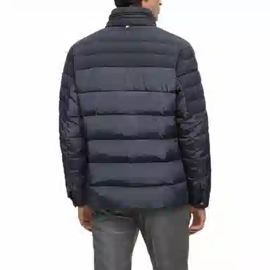 HUGO BOSS Water-Repellent Padded Jacket In Mixed Materials