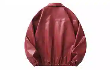 Bingfei Vintage PU Leather Jacket