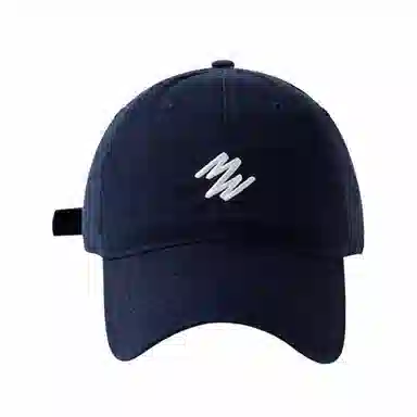 【学院风藏青色集】 啄木鸟 简约百搭书卷气质显肤白 日韩潮流设计休闲时尚软顶宽檐大头围巾显脸小遮阳防晒 棉 鸭舌帽 男女同款情侣款