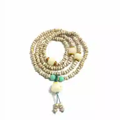 耳玺 多圈叠戴炭烧猫爪莲花国风传统复古风高级感手持盘玩串珠中式转运珠小众创意设计感国潮 星月菩提 手串 男女同款情侣款