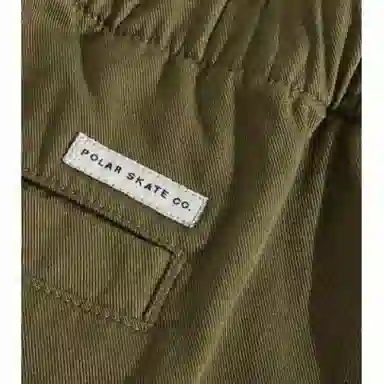 Polar Skate Co Wide Leg Pants Lime Green