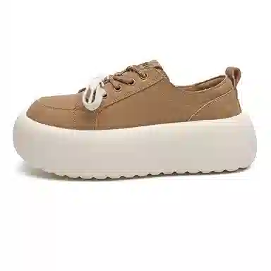 阿比让 超纤皮 丑萌个性潮流舒适通勤大头鞋 防滑耐磨 低帮 生活休闲鞋 女款