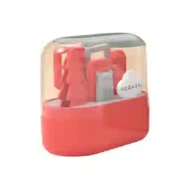 娇雪菲 婴儿指甲剪套装幼儿安全指甲刀宝宝新生儿童防夹肉指甲钳 森林指甲剪套装