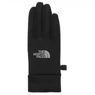 The North Face Letter Logo Gloves Black
