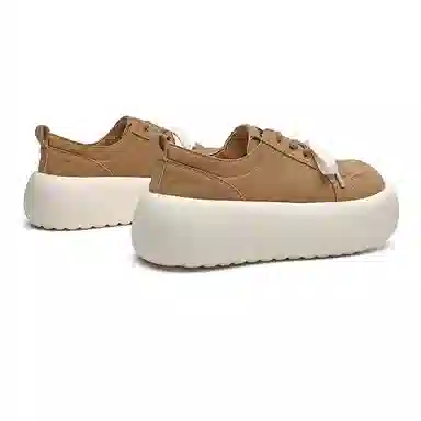 阿比让 超纤皮 丑萌个性潮流舒适通勤大头鞋 防滑耐磨 低帮 生活休闲鞋 女款