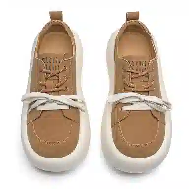 阿比让 超纤皮 丑萌个性潮流舒适通勤大头鞋 防滑耐磨 低帮 生活休闲鞋 女款