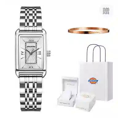 Dickies Quartz Watch Silver Dial