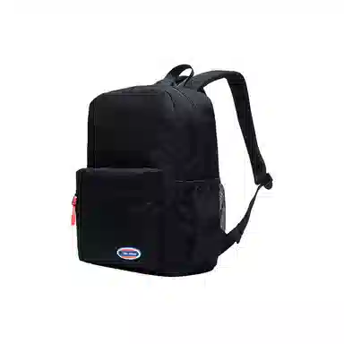 超级安踏 生活系列时尚百搭通勤 织物 双肩包 常规 男款 基础黑