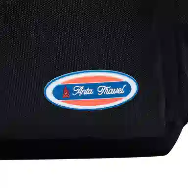 超级安踏 生活系列时尚百搭通勤 织物 双肩包 常规 男款 基础黑