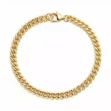 IDEAGEMER Cuba Chain Bracelet
