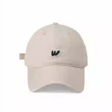 Gold Artist Wide Brim Embroidered Cap