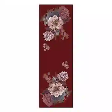 上海故事 花开成景花罗印花长巾 桑蚕丝 披肩 女款