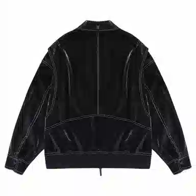 BJHG Cleanfit PU Flight Jacket