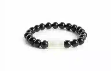 嘉福莱 竹报平安 节节高升 清雅竹节油润光亮 素雅小众中国风 黑檀 手串 男女同款情侣款