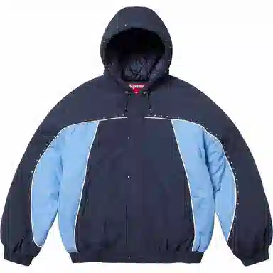 Supreme SS25 Studded Stadium Jacket logo