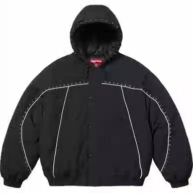 Supreme SS25 Studded Stadium Jacket logo