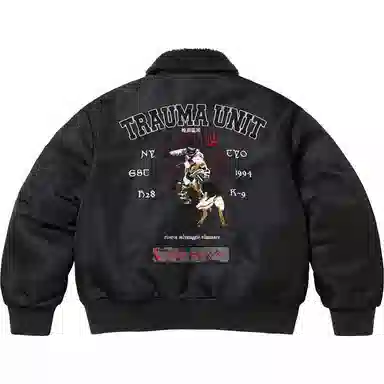 Supreme SS25 AOI Nylon Bomber Jacket