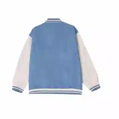 费尔岛上的猫  美式复古字母刺绣宽松棒球服 男女同款